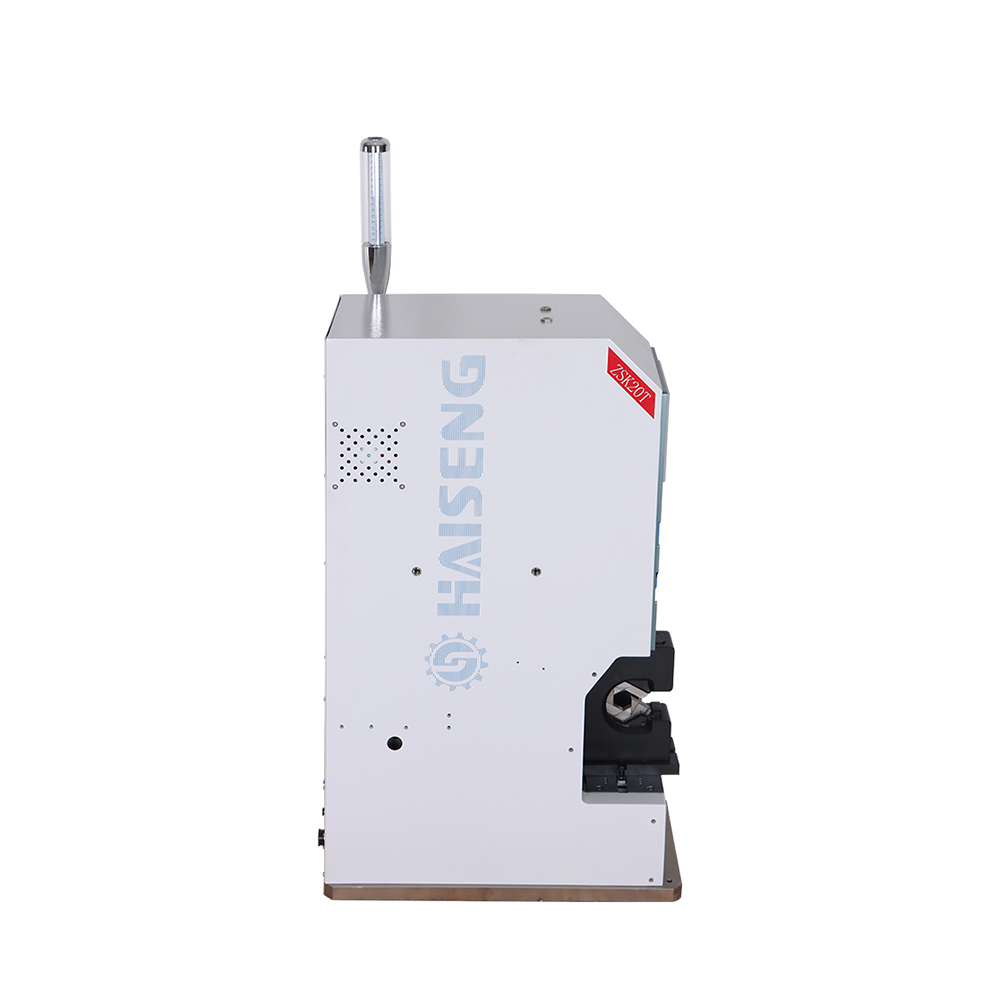 HS-ZSK20T Настольный CNC Servo Терминальный Гофрируя Машина