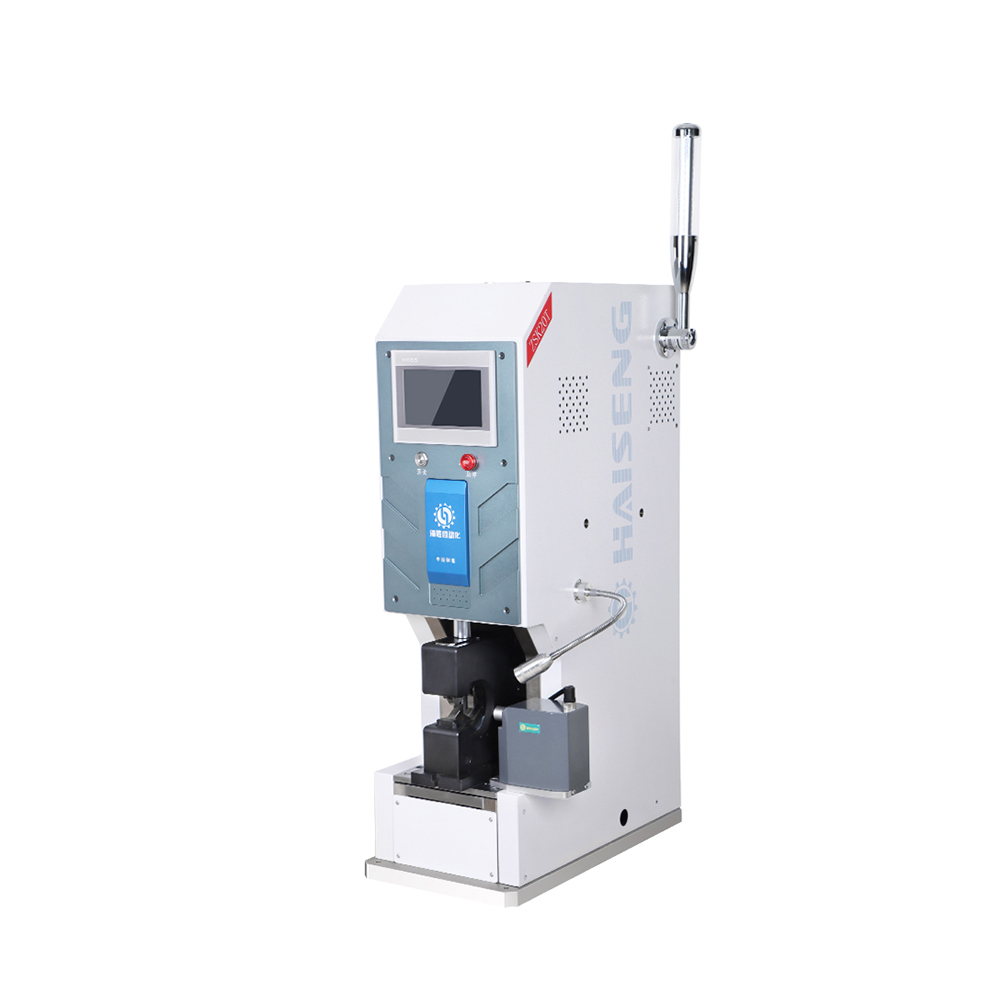 HS-ZSK20T Настольный CNC Servo Терминальный Гофрируя Машина